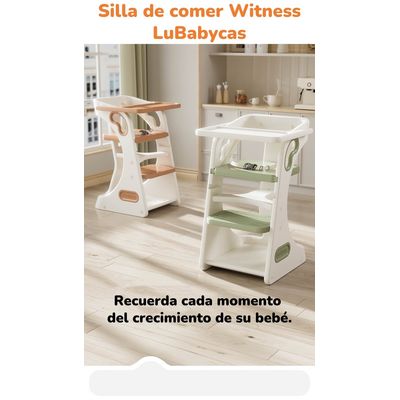Imagen 2 del producto Silla De Comer Multifuncional Witness Naranja