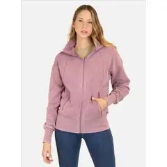 MAUI AND SONS - Poleron FZ Flow Morado Mujer - Morado