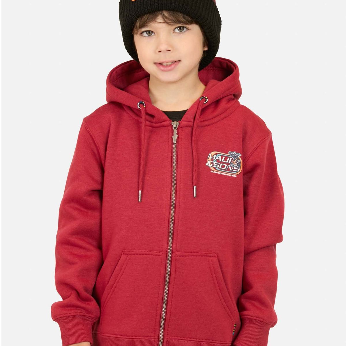 MAUI AND SONS - Poleron FZ Airborne Rojo Infantil Maui And Sons - Rojo