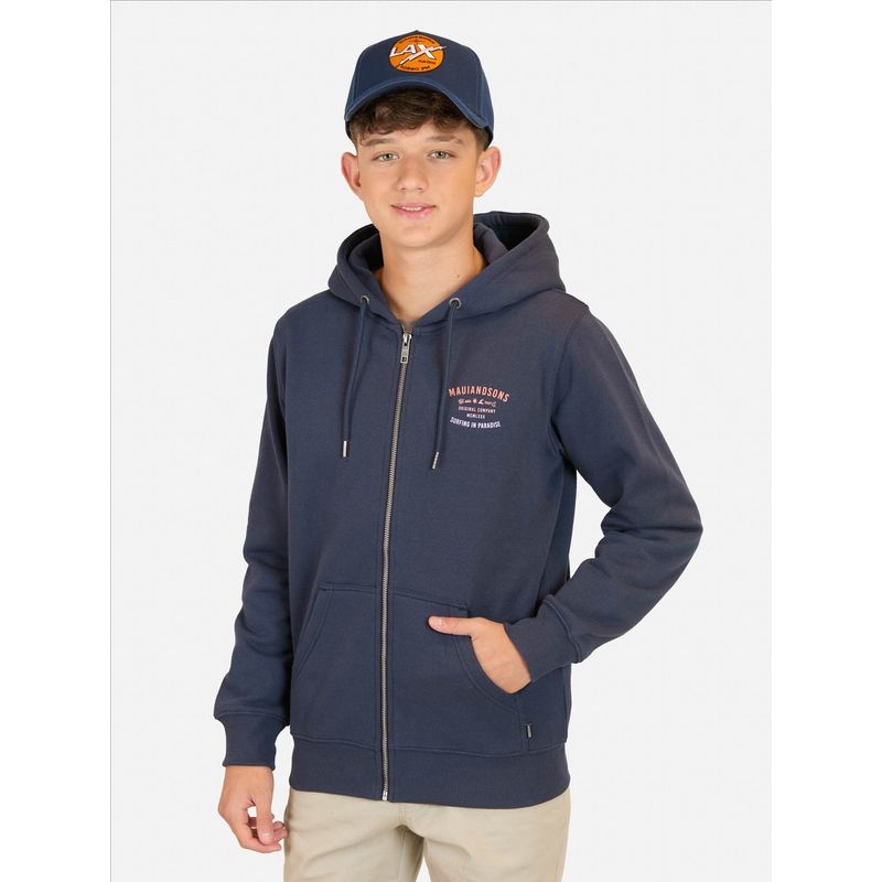 MAUI AND SONS - Poleron FZ Hang Azul Infantil Maui And Sons - Azul