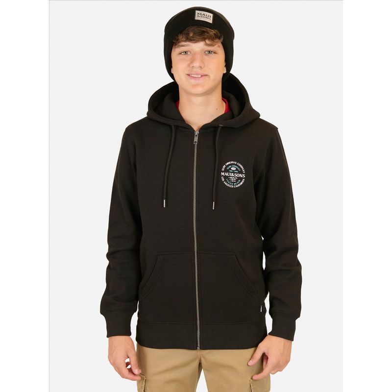 MAUI AND SONS - Poleron FZ Spirit Negro Infantil Maui And Sons - Negro