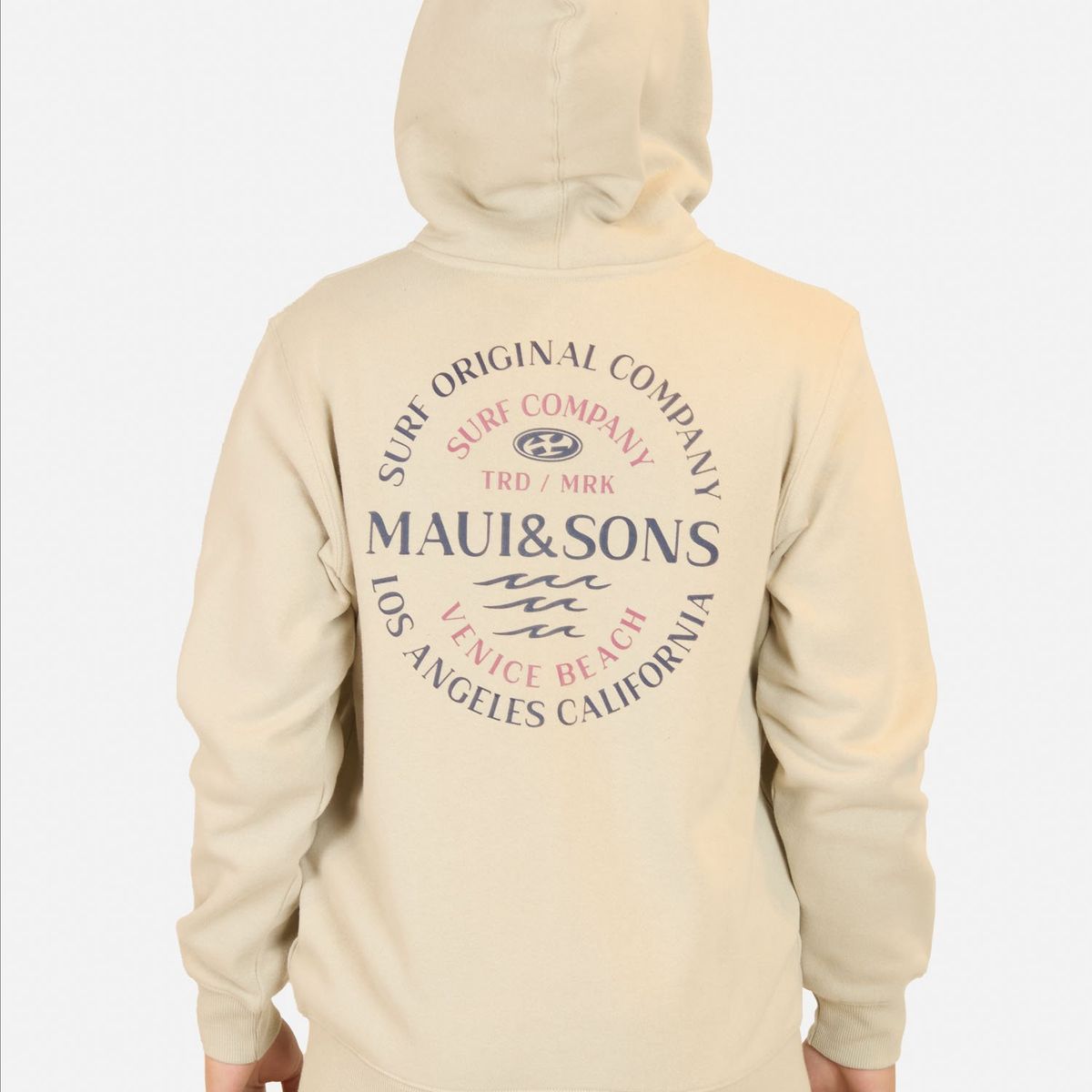 MAUI AND SONS - Poleron FZ Spirit Beige Infantil Maui And Sons - Beige