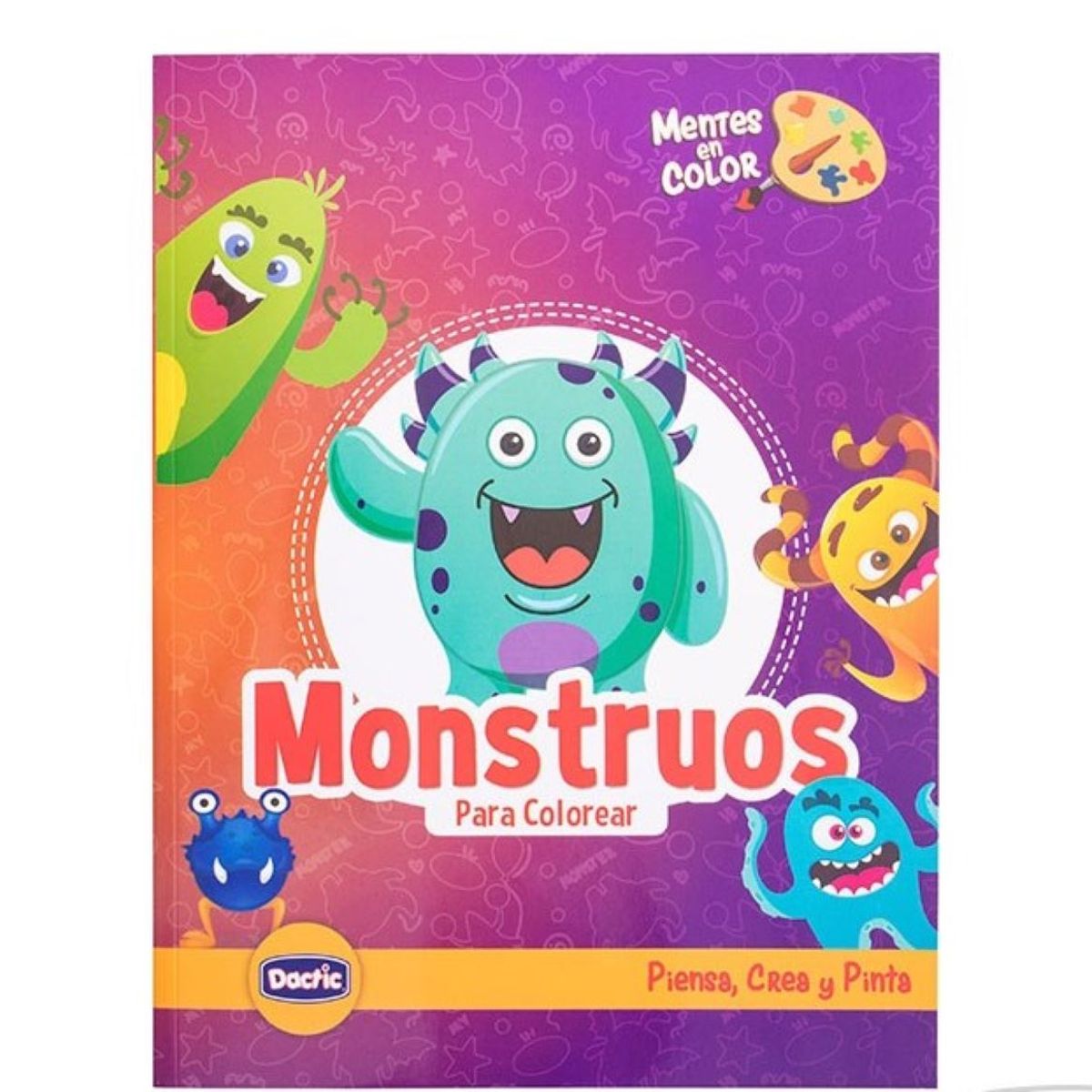 DACTIC - Libro Monstruos para Colorear