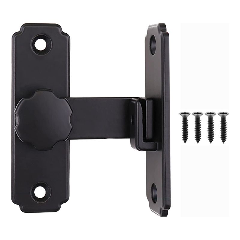 GENERICO - 65mm Pestillos Para Puertas De Ángulo Recto De 90° Para  Baño