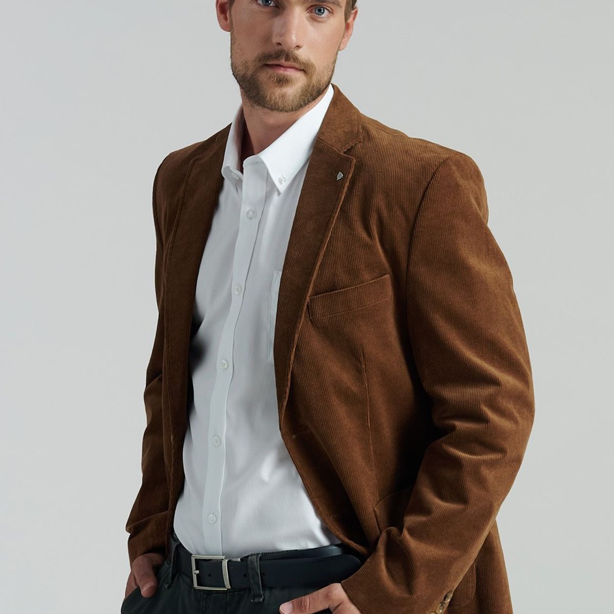 FEROUCH - Blazer Madison Smart Casual Beige Ferouch