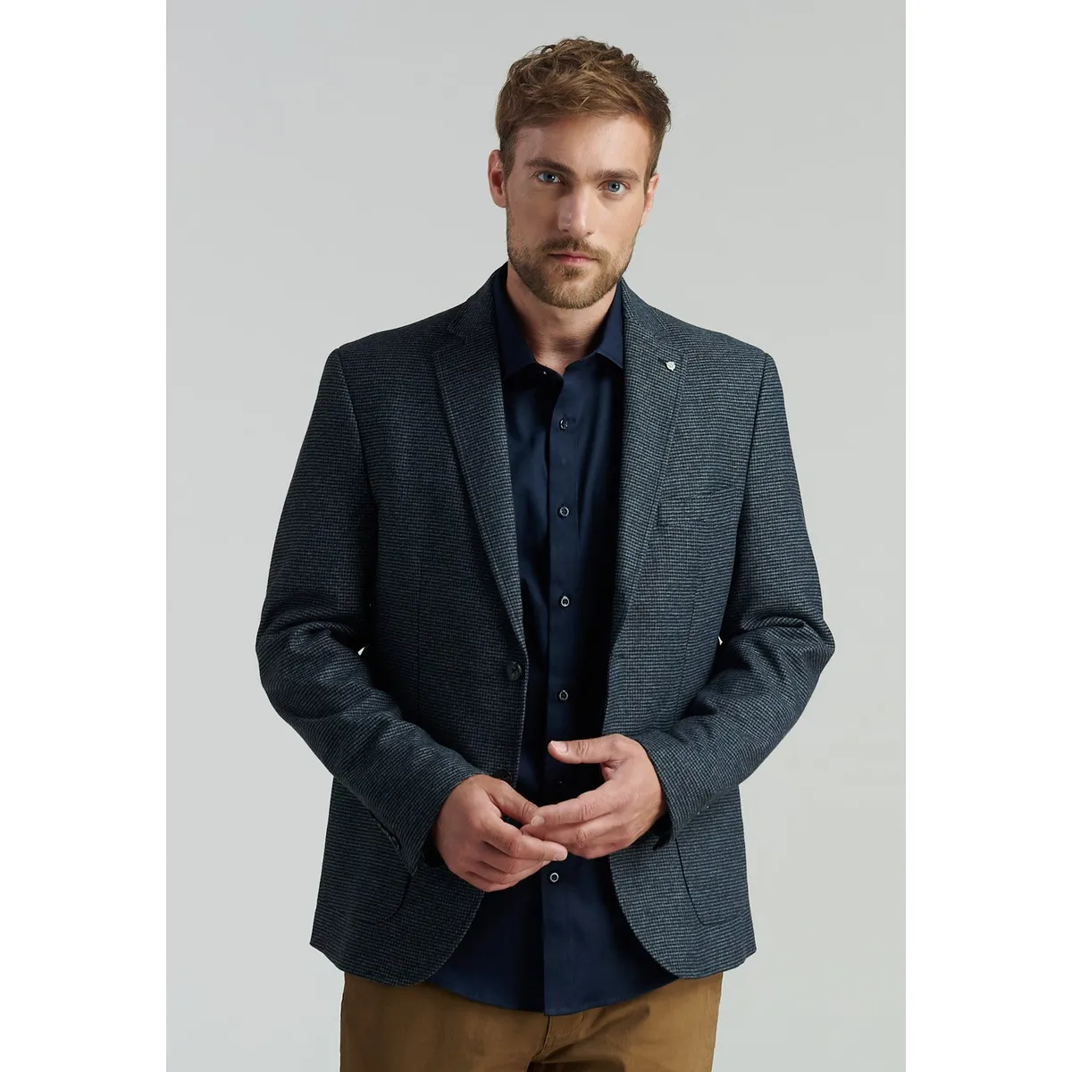 FEROUCH - Blazer Salem Smart Casual Negro Ferouch