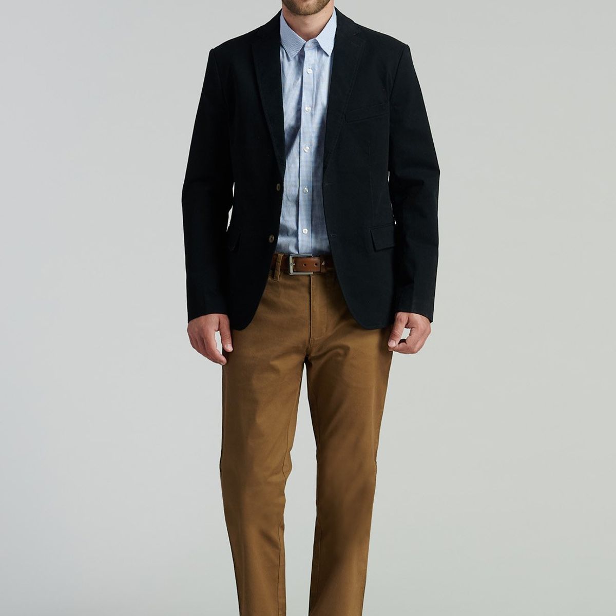 FEROUCH - Blazer Stanford F Smart Casual Negro Ferouch