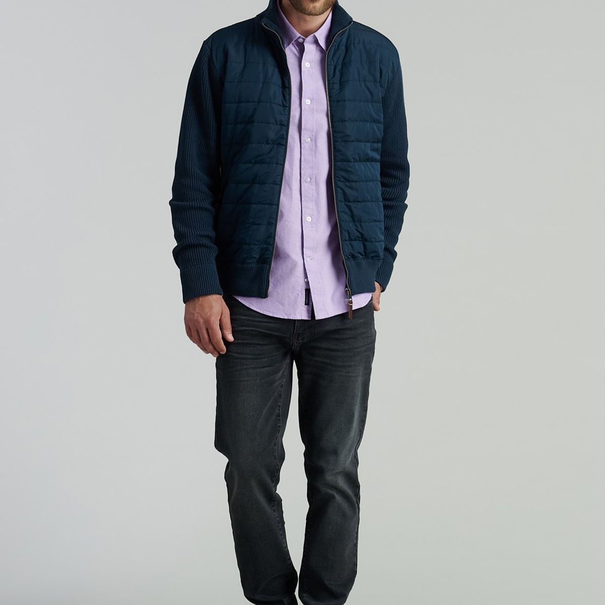 FEROUCH - Sweater Compton F Fr Azul Ferouch