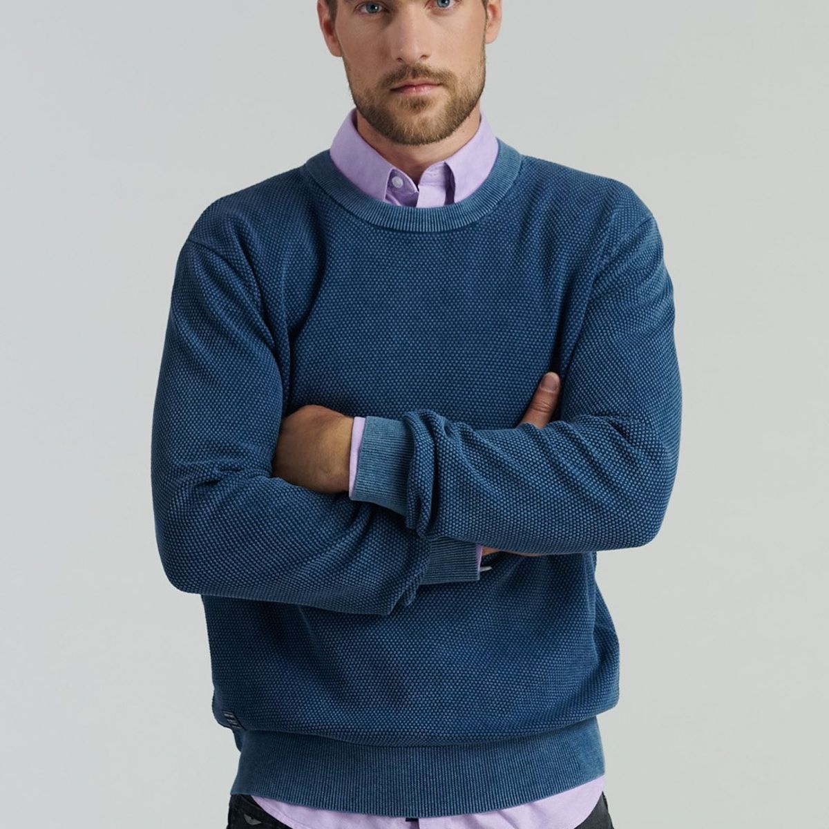 FEROUCH - Sweater New York Fj Fjs Azul Ferouch