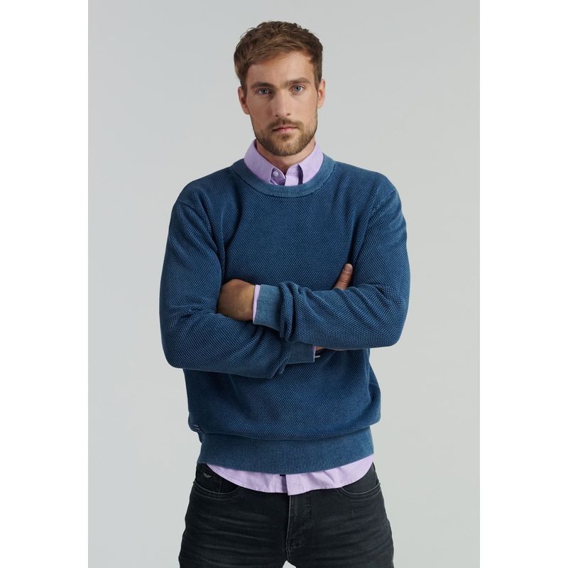 FEROUCH - Sweater New York Fj Fjs Azul Ferouch.