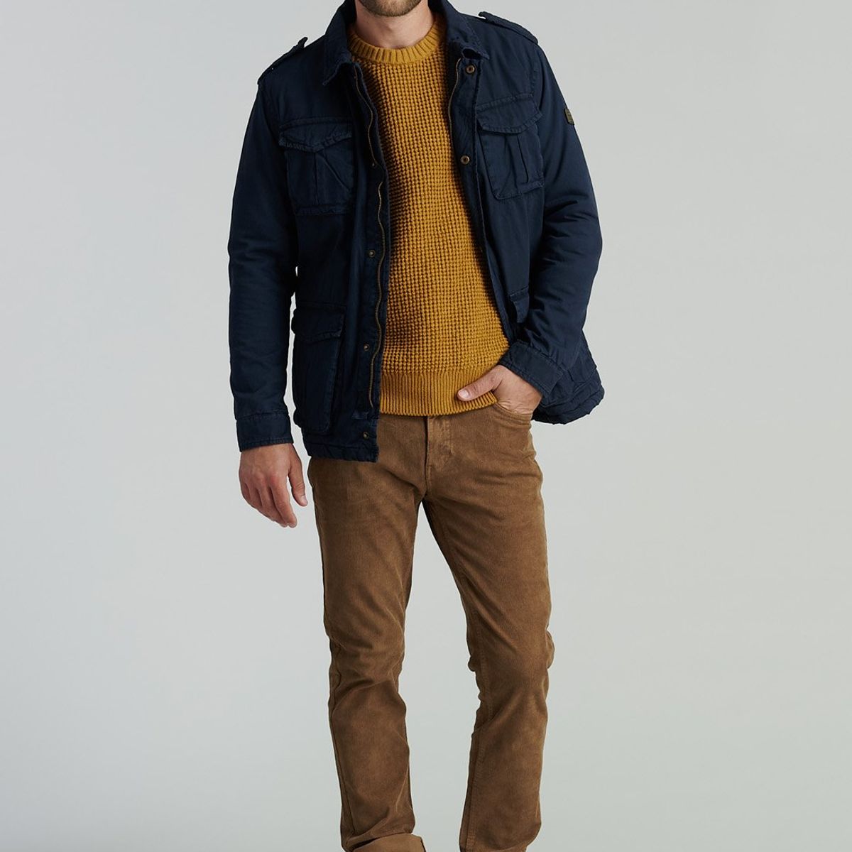 FEROUCH - Chaqueta Kansas Fj Fjs Azul Ferouch