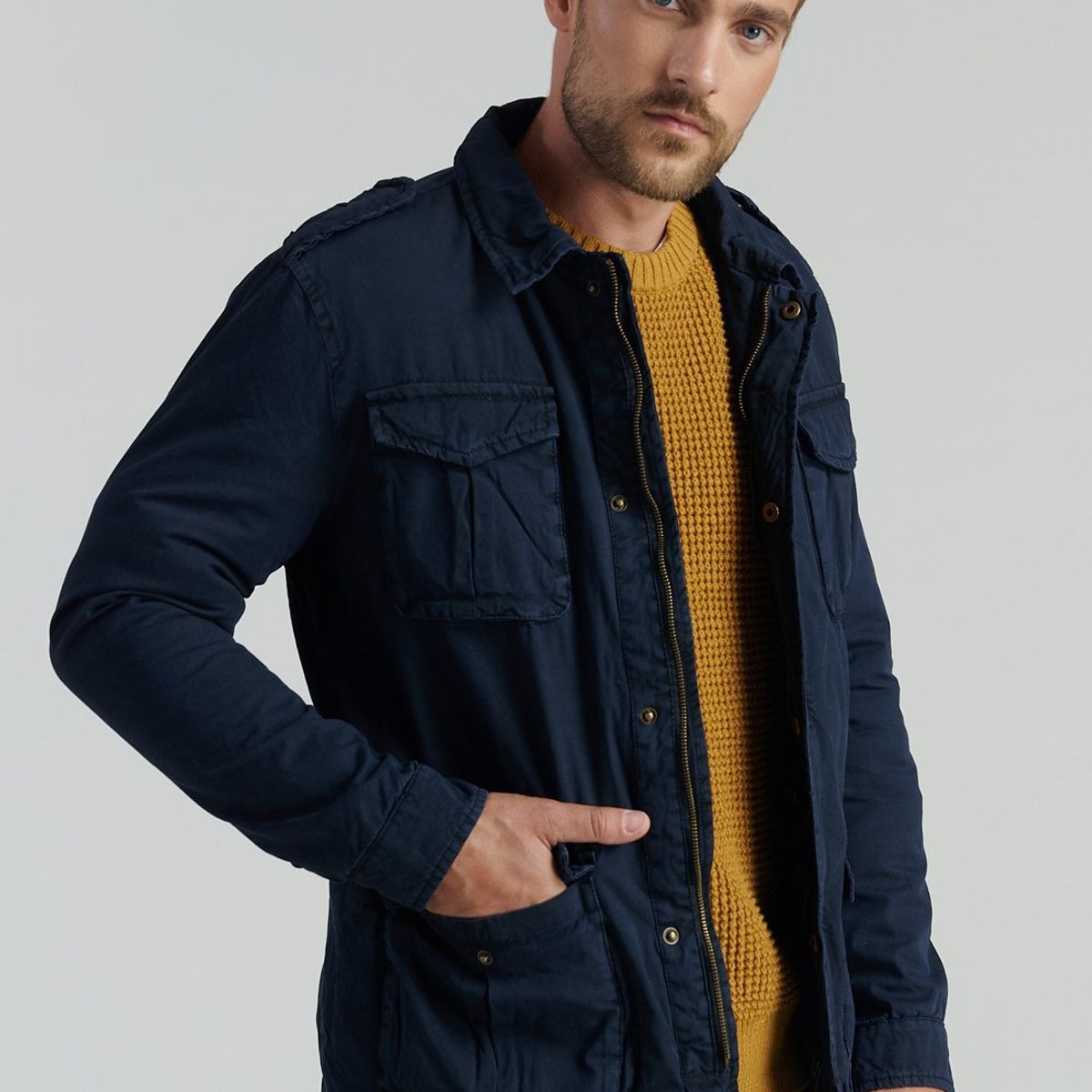 FEROUCH - Chaqueta Kansas Fj Fjs Azul Ferouch