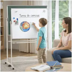 HOMER OUTDOOR - Pizarra Rotativa Blanca 90x120