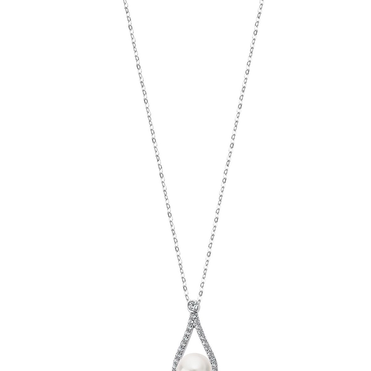 LOTUS SILVER - Collar LP3481-1/1 Lotus Silver Mujer Pearls