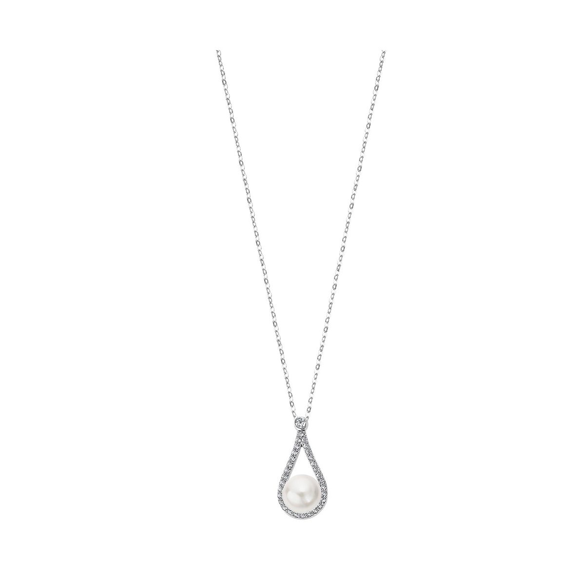 LOTUS SILVER - Collar LP3481-1/1 Lotus Silver Mujer Pearls