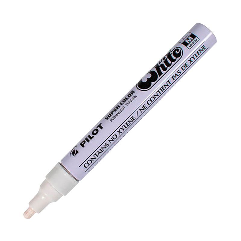 PILOT - Marcador Óleo Color Blanco - Medio Pilot