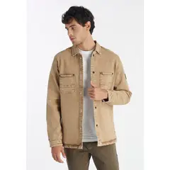 NIMTU - Chaqueta Cedro Casual Beige Nimtu.