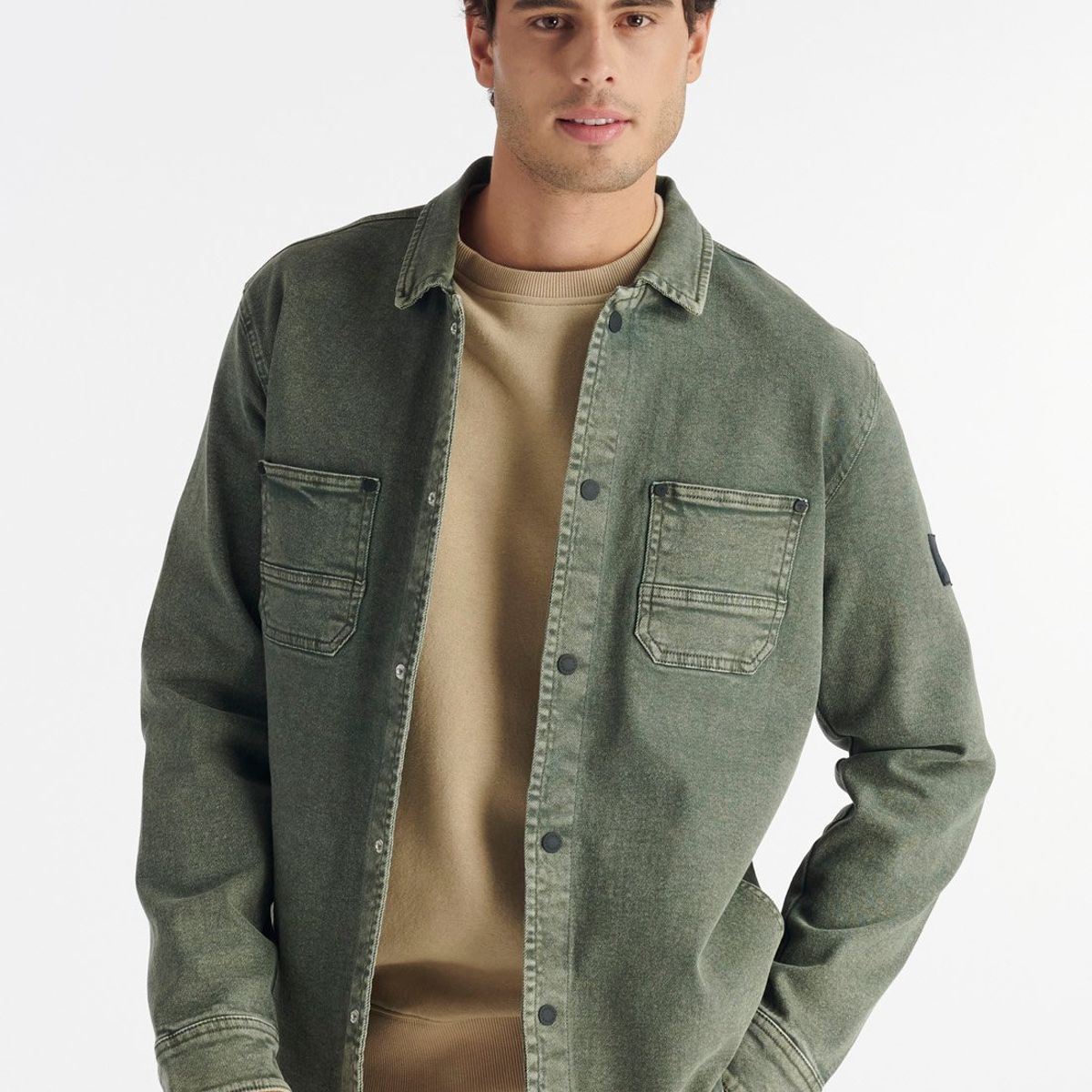 NIMTU - Chaqueta Cedro Casual Verde Nimtu