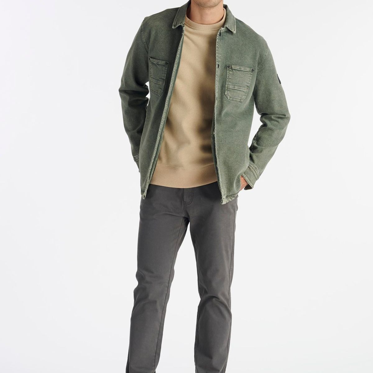 NIMTU - Chaqueta Cedro Casual Verde Nimtu