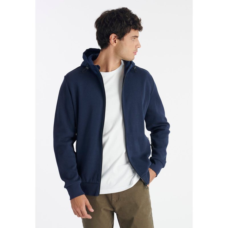 NIMTU - Polerón Montt Casual Azul Nimtu