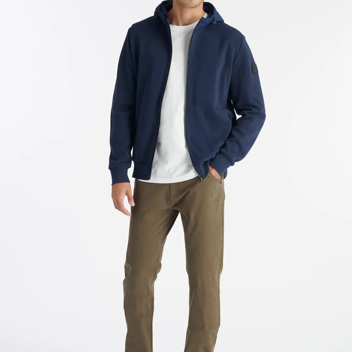 NIMTU - Polerón Montt Casual Azul Nimtu