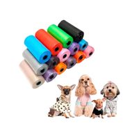 300 Bolsas Plásticas Para Excrementos Mascotas Perros Gatos