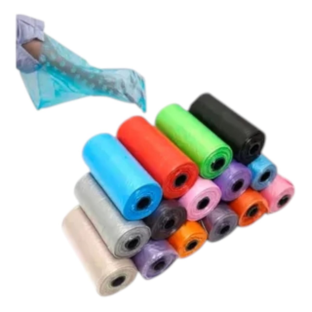 GENERICO - 300 Bolsas Plásticas Para Excrementos Mascotas Perros Gatos