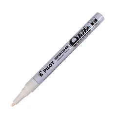 PILOT - Marcador Óleo Color Blanco - Fino
