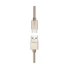FUJITEL - Cable Usb Tipo C Carga Rapida Gold