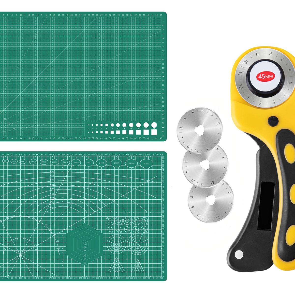 RD - Base Salvacorte A3 30x45cm + Cortador Rotativo + 3c Verde