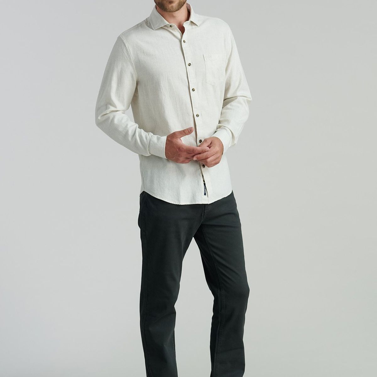FEROUCH - Camisa Weston Fr Beige Ferouch