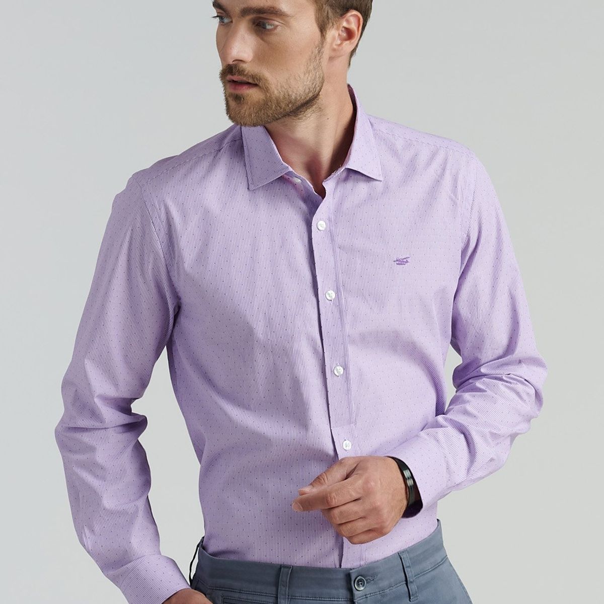 FEROUCH - Camisa Conroe Fr Morado Ferouch