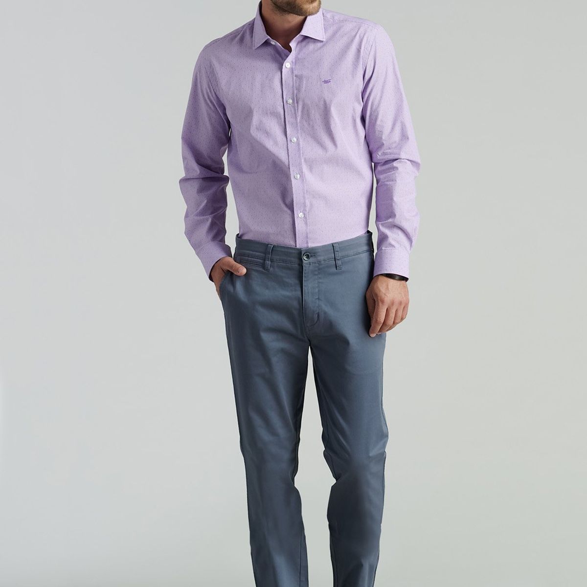 FEROUCH - Camisa Conroe Fr Morado Ferouch