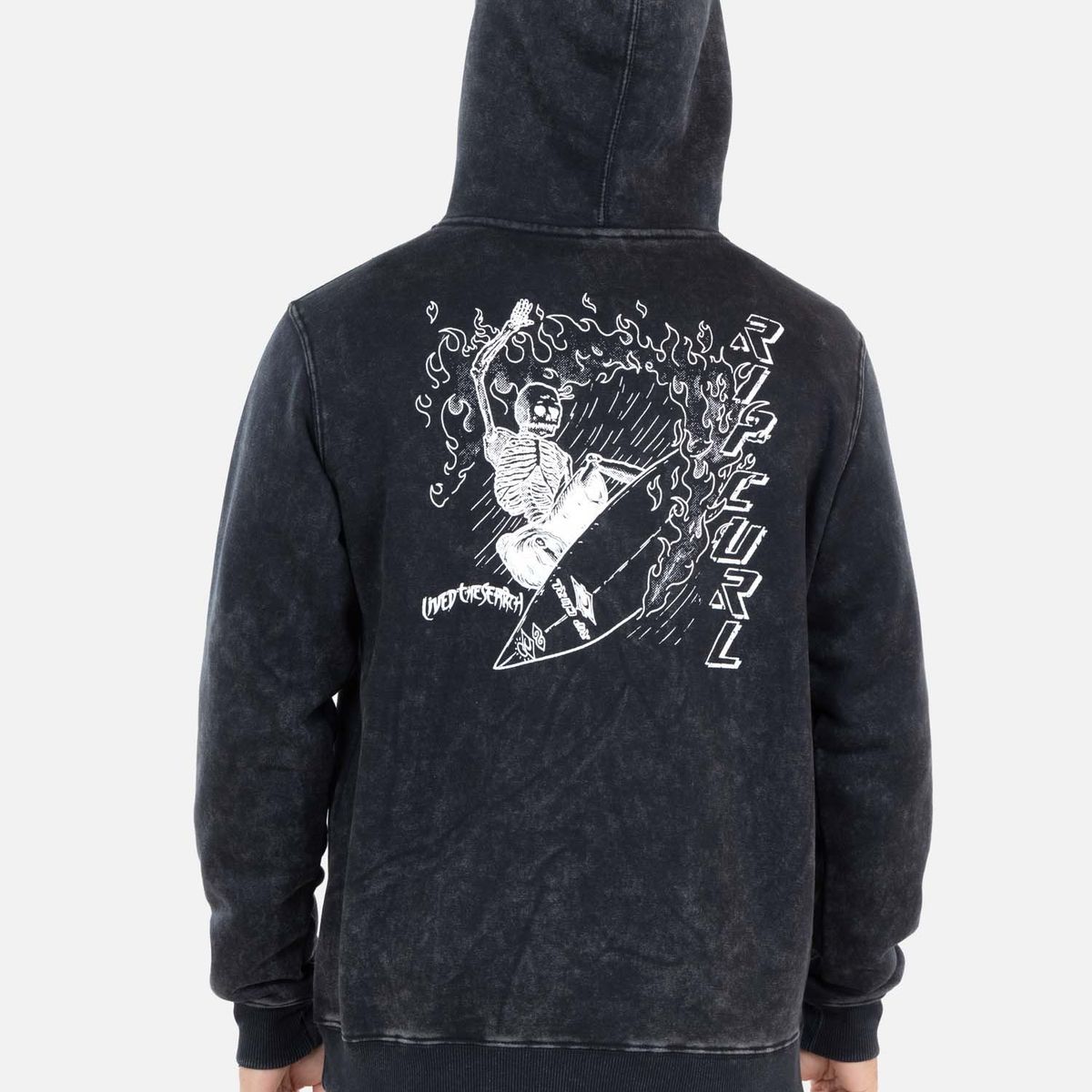 RIP CURL - Poleron Canguro Dex Negro Hombre Rip Curl - Negro