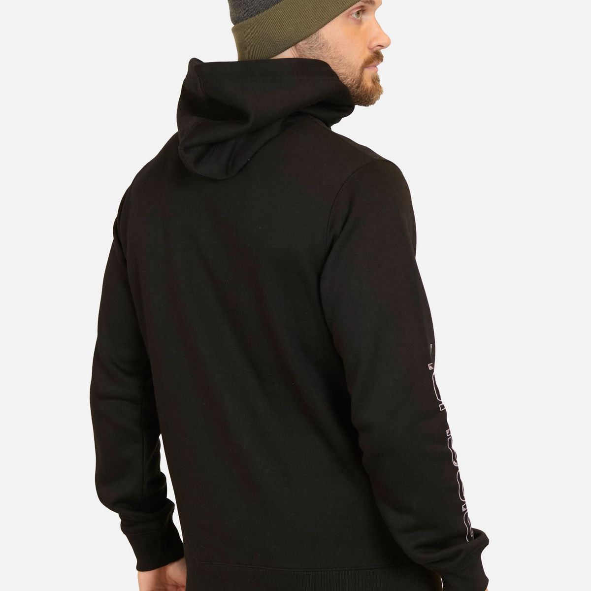 RIP CURL - Poleron Canguro Dax Negro Hombre Rip Curl - Negro