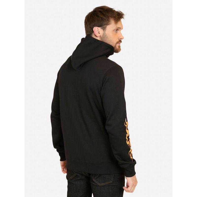 RIP CURL - Poleron Canguro Medina Hoodie Negro Hombre Rip Curl - Negro