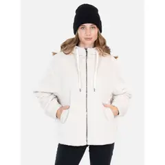 RIP CURL - Poleron Chiporro Imperium Blanquecino Mujer - Blanco