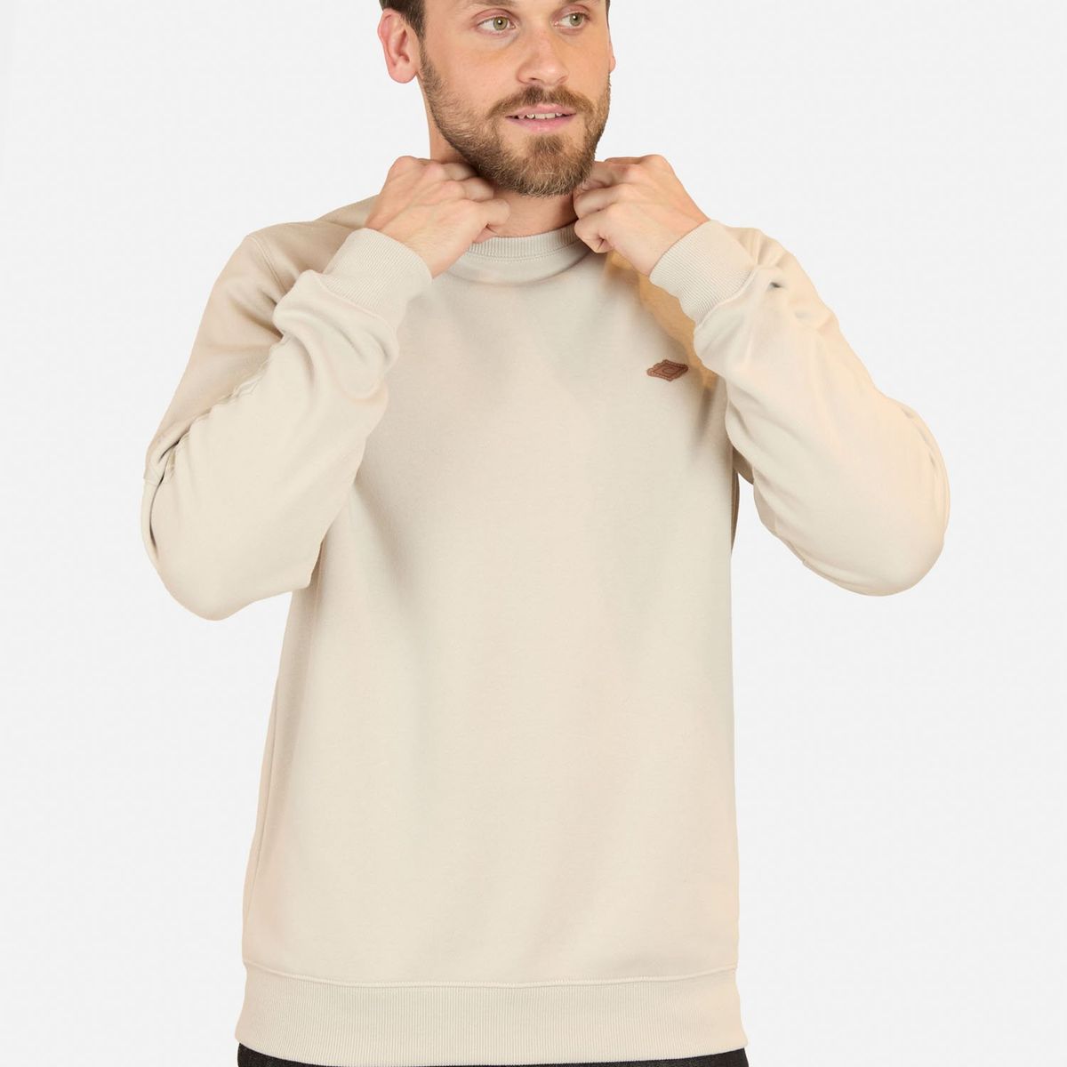 RIP CURL - Poleron CR Wetsuits Pu Art Crew Adult Gris Hombre Rip Curl - Gris