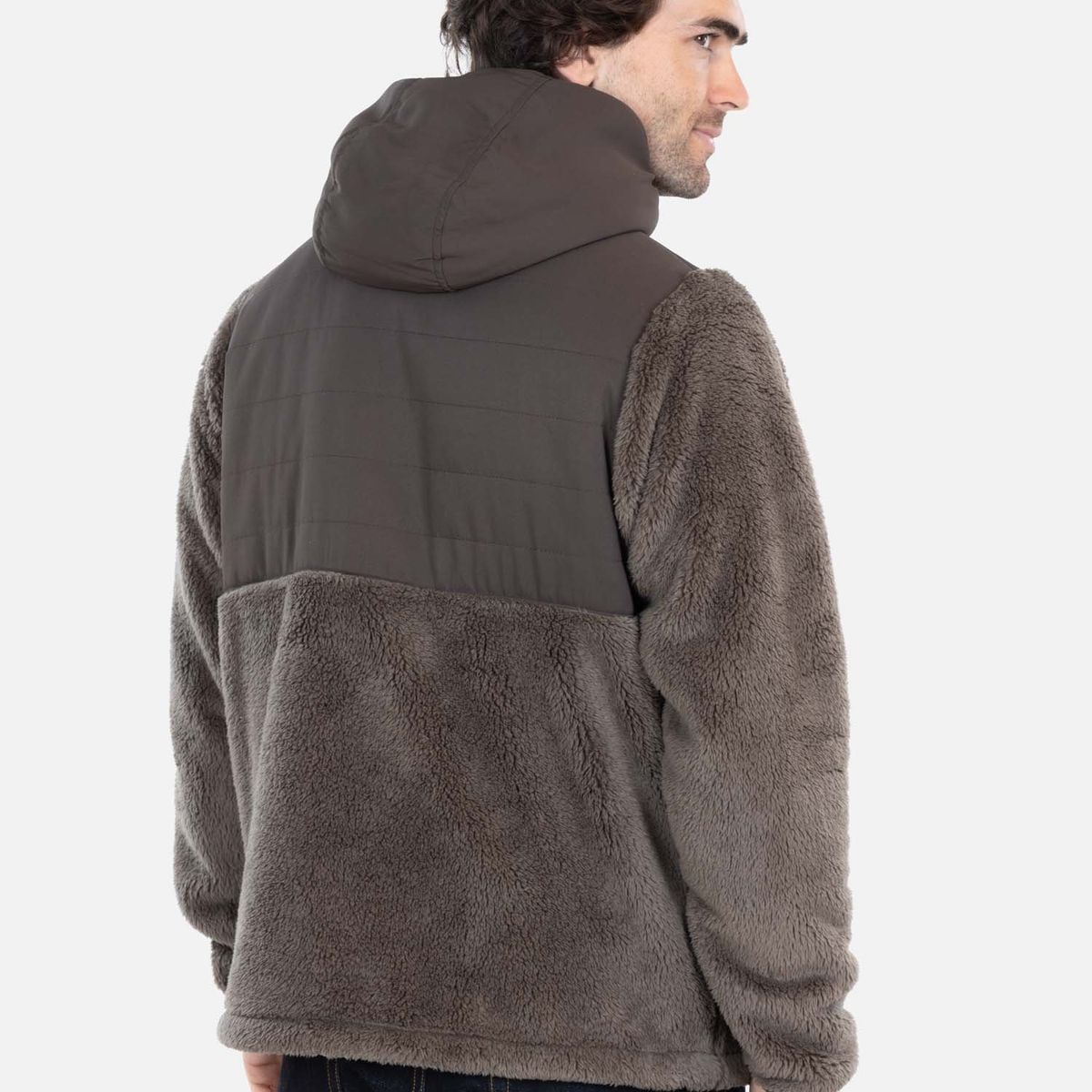 RIP CURL - Poleron Chiporro Nirvann Café Hombre Rip Curl - Café