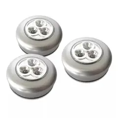 MACROTEL - Set 3 Luces Led de Toque de Emergencia