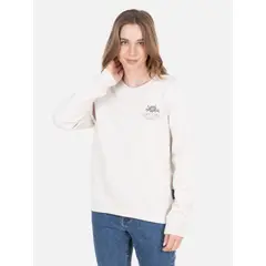 RIP CURL - Poleron CR Chasing The Sun Crew Beige Mujer - Beige