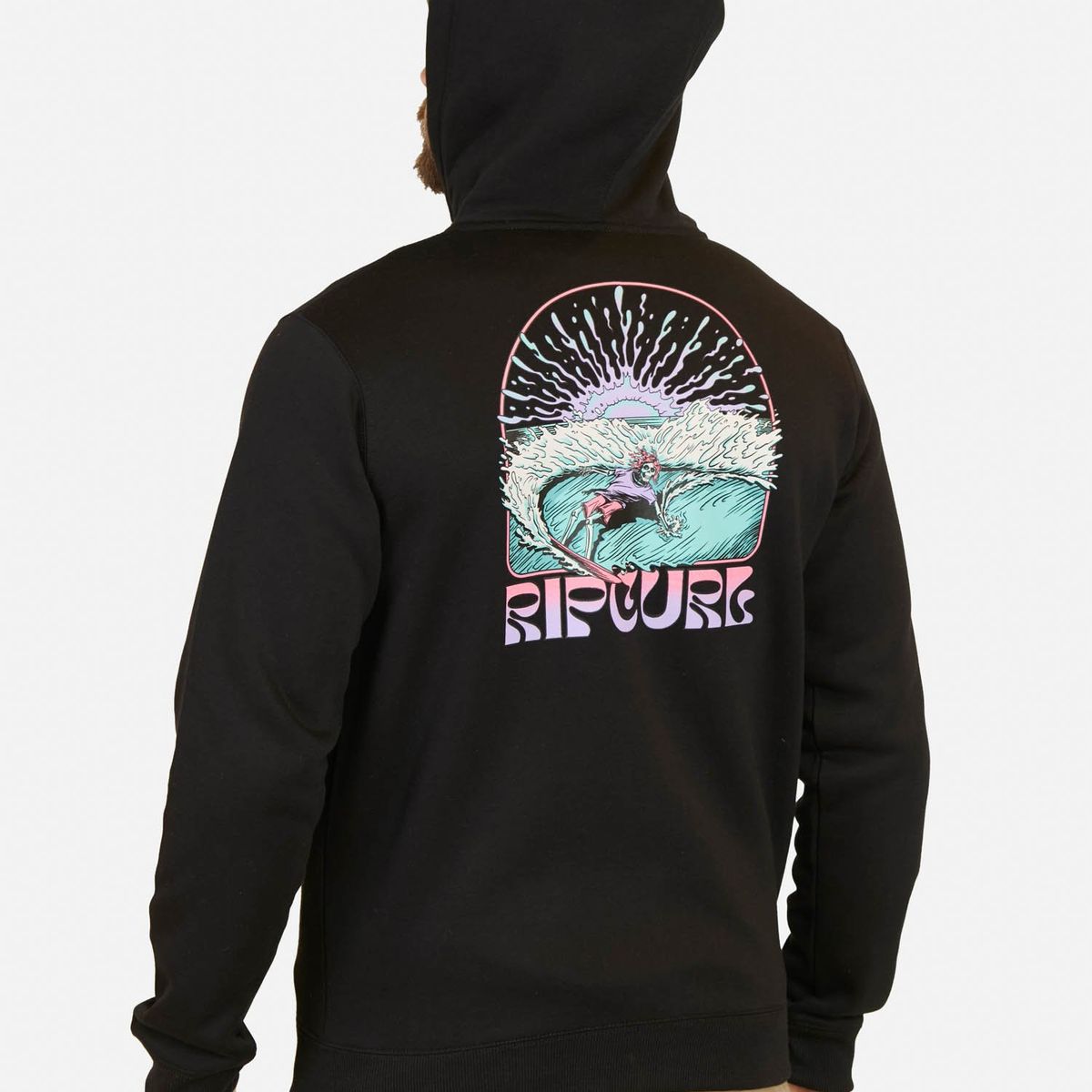 RIP CURL - Poleron FZ Rc Surfing Company Negro Hombre Rip Curl - Negro.