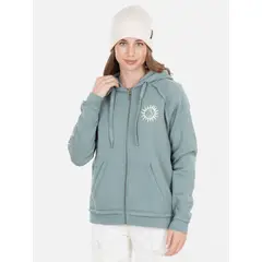 RIP CURL - Poleron FZ Suny Day Full Zip Olivo Mujer - Verde