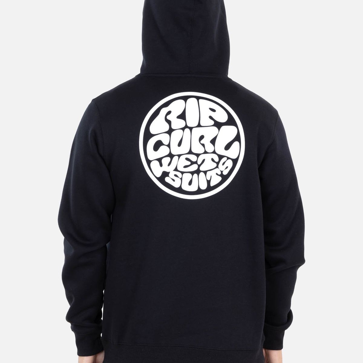 RIP CURL - Poleron Canguro Wetsuits Logo Negro Hombre Rip Curl - Negro