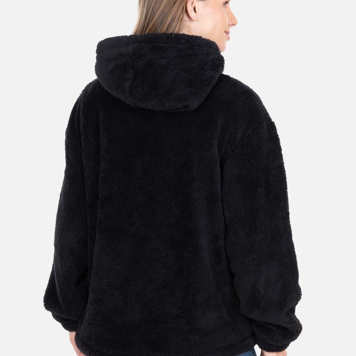 RIP CURL - Poleron Chiporro Darkwind Negro Mujer Rip Curl - Negro