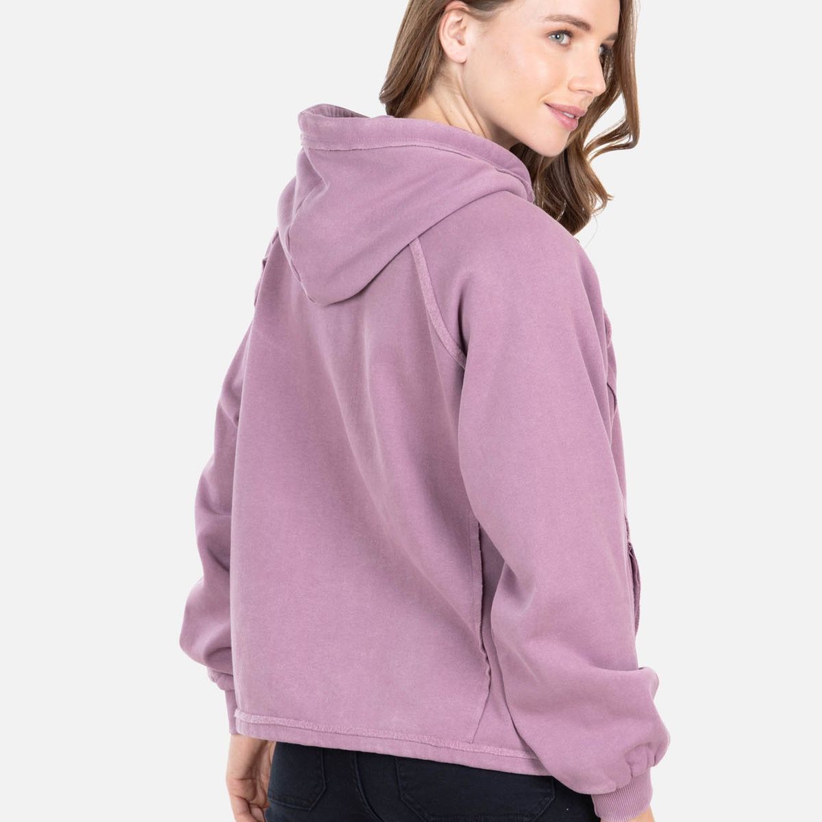 RIP CURL - Poleron FZ Mai Full Zip Burdeo Mujer Rip Curl - Morado