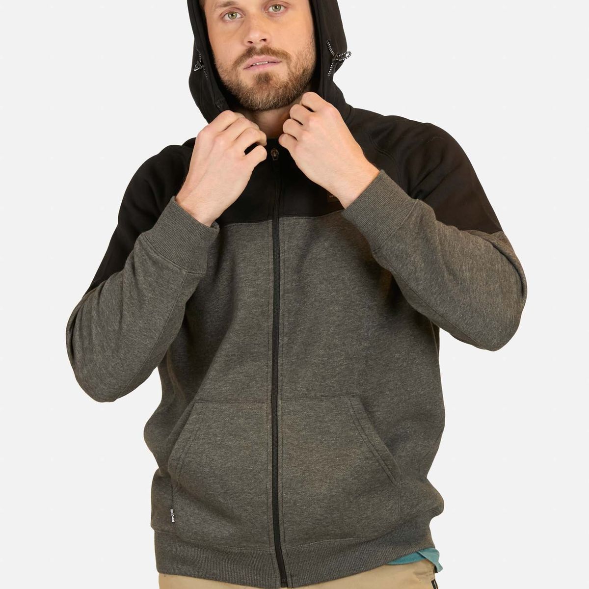 RIP CURL - Poleron FZ Glidemax Negro Hombre Rip Curl - Negro