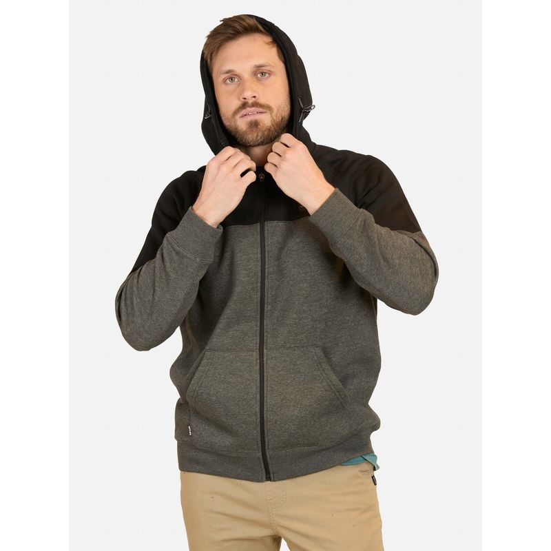 RIP CURL - Poleron FZ Glidemax Negro Hombre Rip Curl - Negro