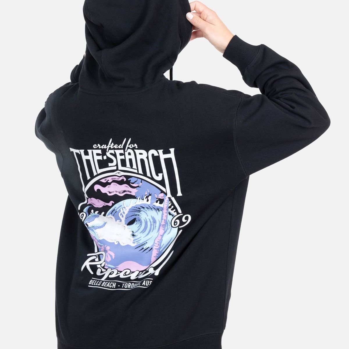 RIP CURL - Poleron FZ Surferx Negro Mujer Rip Curl - Negro