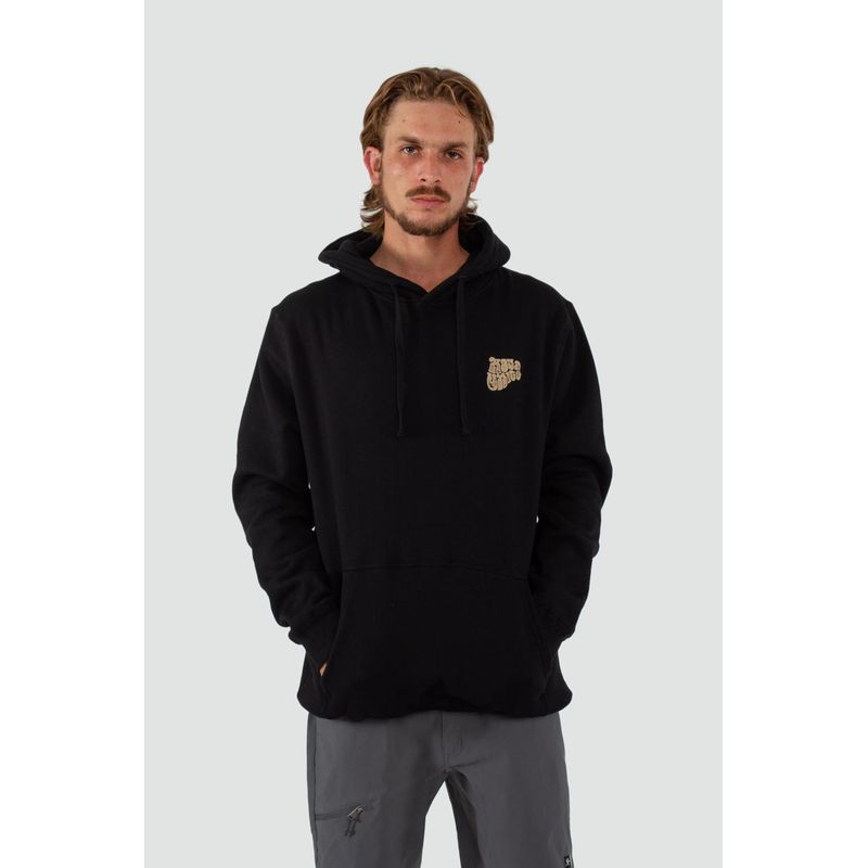 KAYA UNITE - Polerón Hombre Hoodie Roots Negro